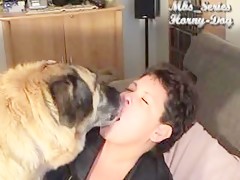 kissing my dog - Bestiality videos