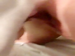 Friend's wife taking more dog cock